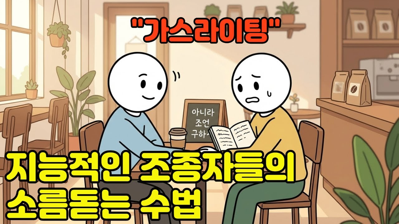 [가스라이팅]당신의 현실을 훔쳐가는 보이지 않는 폭력 | 사랑이라는 이름의 심리적 지배 | 심리학 | 가스라이팅 | 심리적지배