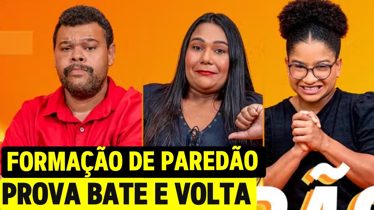 🔴 BBB26 AO VIVO: FORMAÇÃO DO 8º Paredão do Big Brother Brasil 26 COM INDICAÇÃO E PROVA BATE E VOLTA
