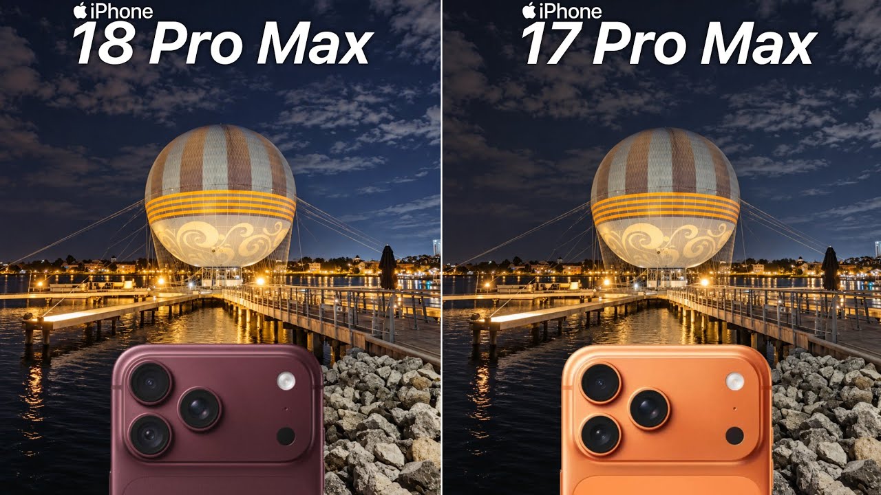 iPhone 18 Pro Max против iPhone 17 Pro Max: тест камеры &mdash; ОГРОМНОЕ обновление?