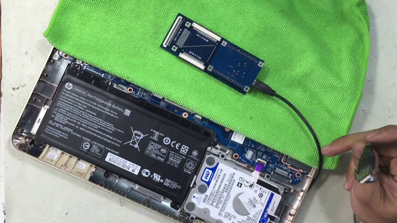 Reparación de HP Pavilion x360 13'' - (No enciende) SVOD programmer