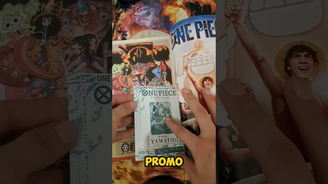 ONE PIECE MAGAZINE Vol.17 🏴&zwj;☠️ One Piece Card Game promo 🤯