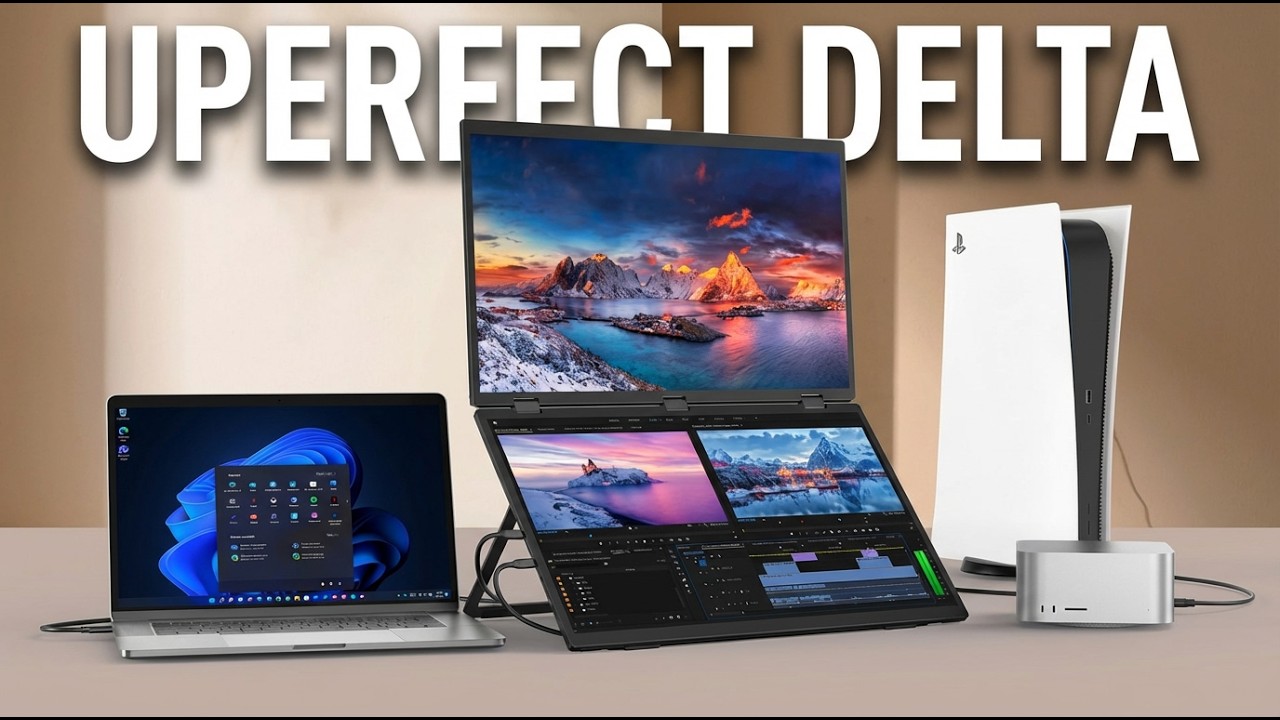 PERFECT Delta 15 6 Dual Portable Monitor For Laptop Screen Extender #aliexpress