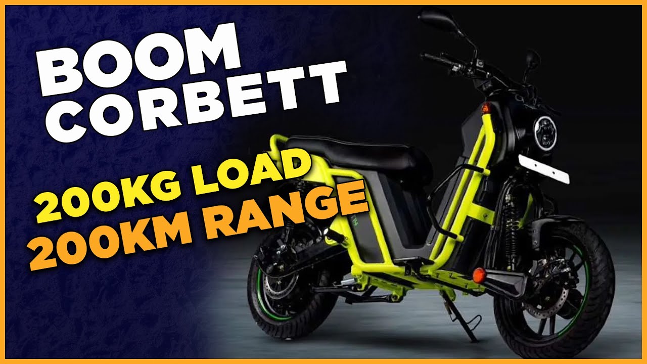 Boom Corbett 14 EX Electric Bike test ride review | Solid and rugged Electric scooter