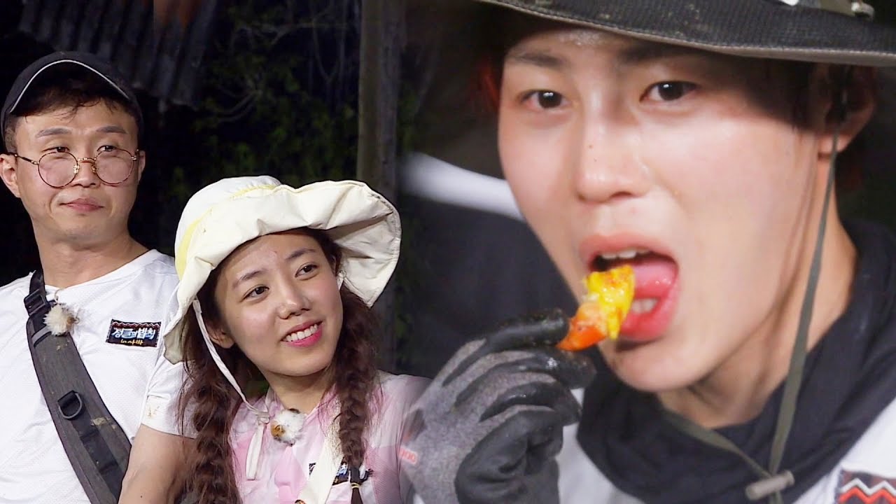 “새우구이 너무 고소해” 하성운, 진정성 넘치는 리액션 @김병만의 정글의 법칙 328회 20180818