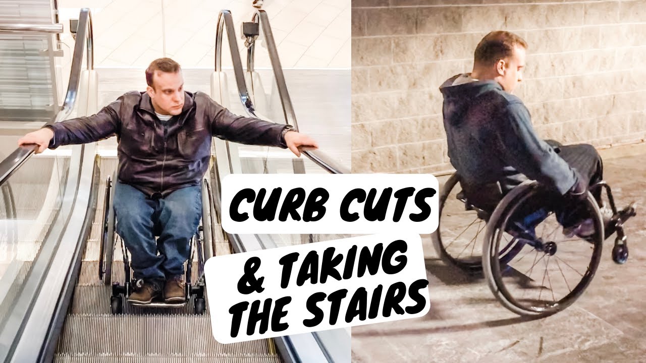 Wheelchair Hacks| Taking the stairs!