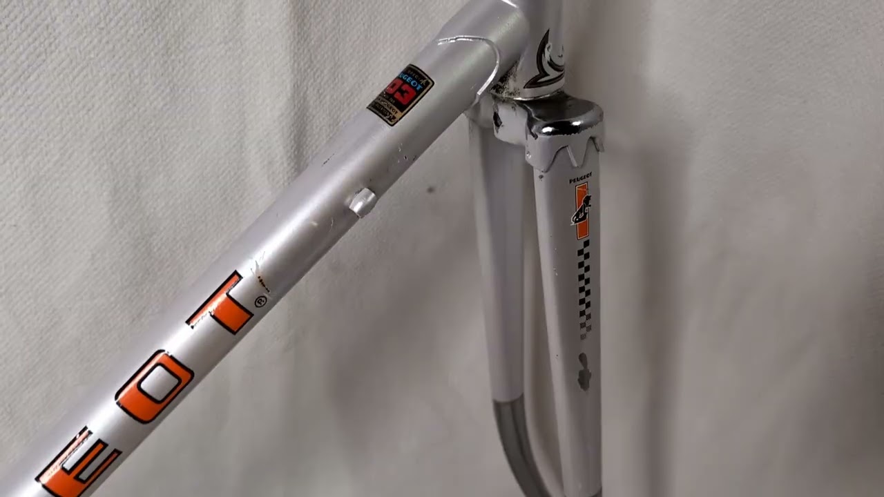 Peugeot Gran Sport Touring Frame & Fork | 63cm XXL | Record Du Monde Finish | France