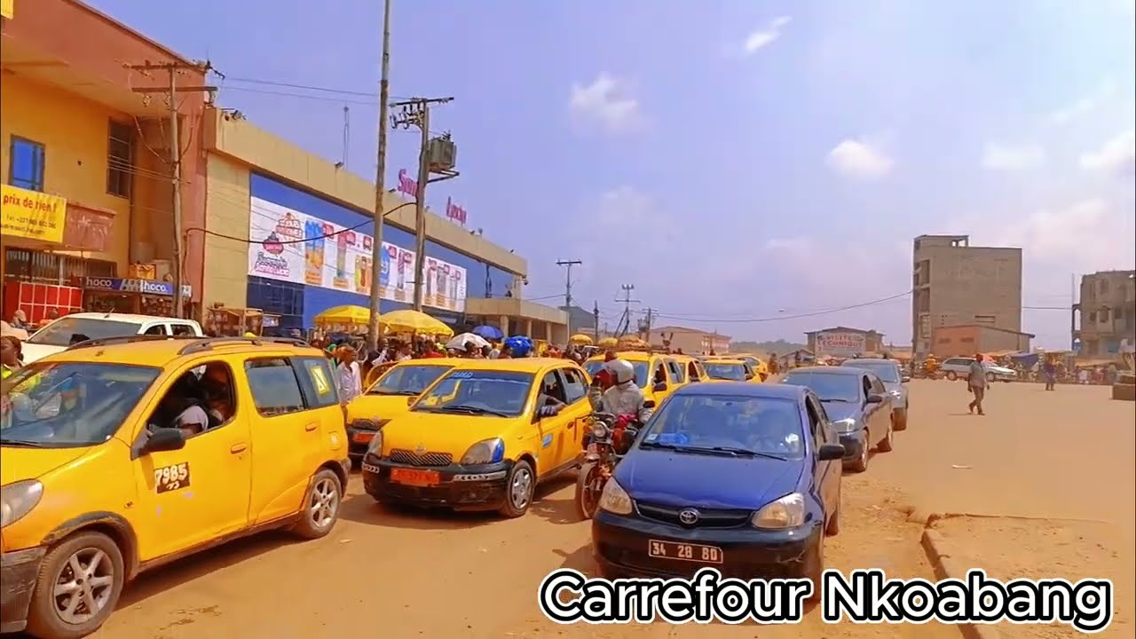 À la découverte de Yaoundé : Trajet de Nkoabang à l'Échangeur École de Police
