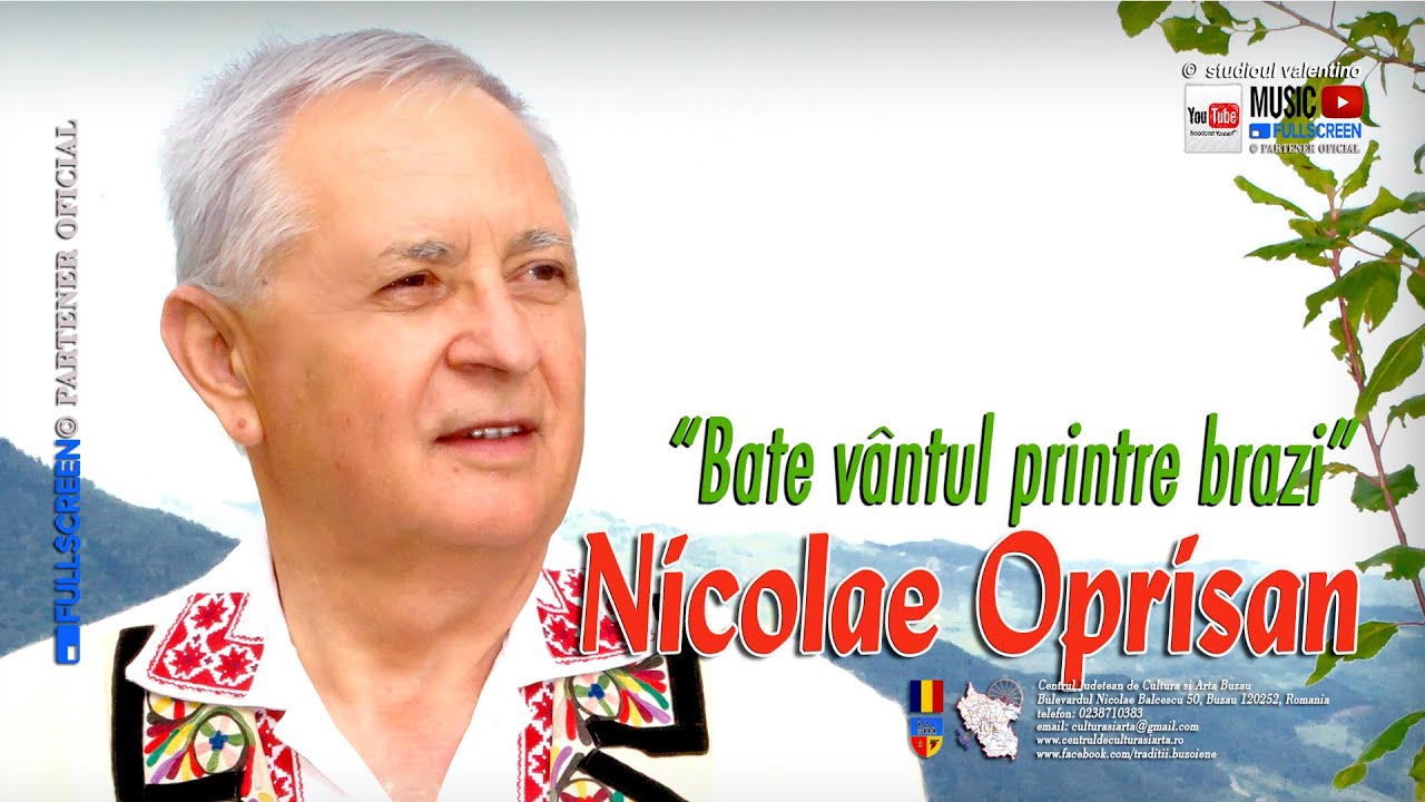 NICOLAE OPRISAN . Bate vantul printre brazi (oficial video)