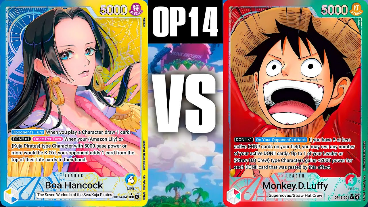 ♠️ POV Boa UY vs Luffy RG [OP14] 27 players ♠️ One Piece TCG