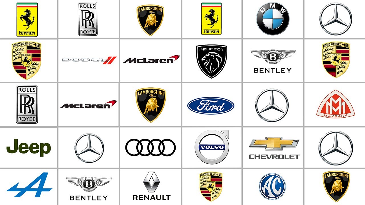 60 ЛЮБИМЫХ МАРОК АВТОМОБИЛЕЙ