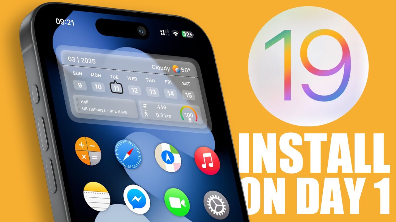 iOS 19 - How To INSTALL It on DAY 1 !
