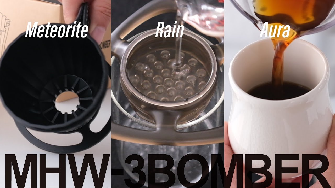 MHW-3BOMBER/Meteorite ドリッパー/Rain コーヒースプリッター/Aura セラミックカッ/