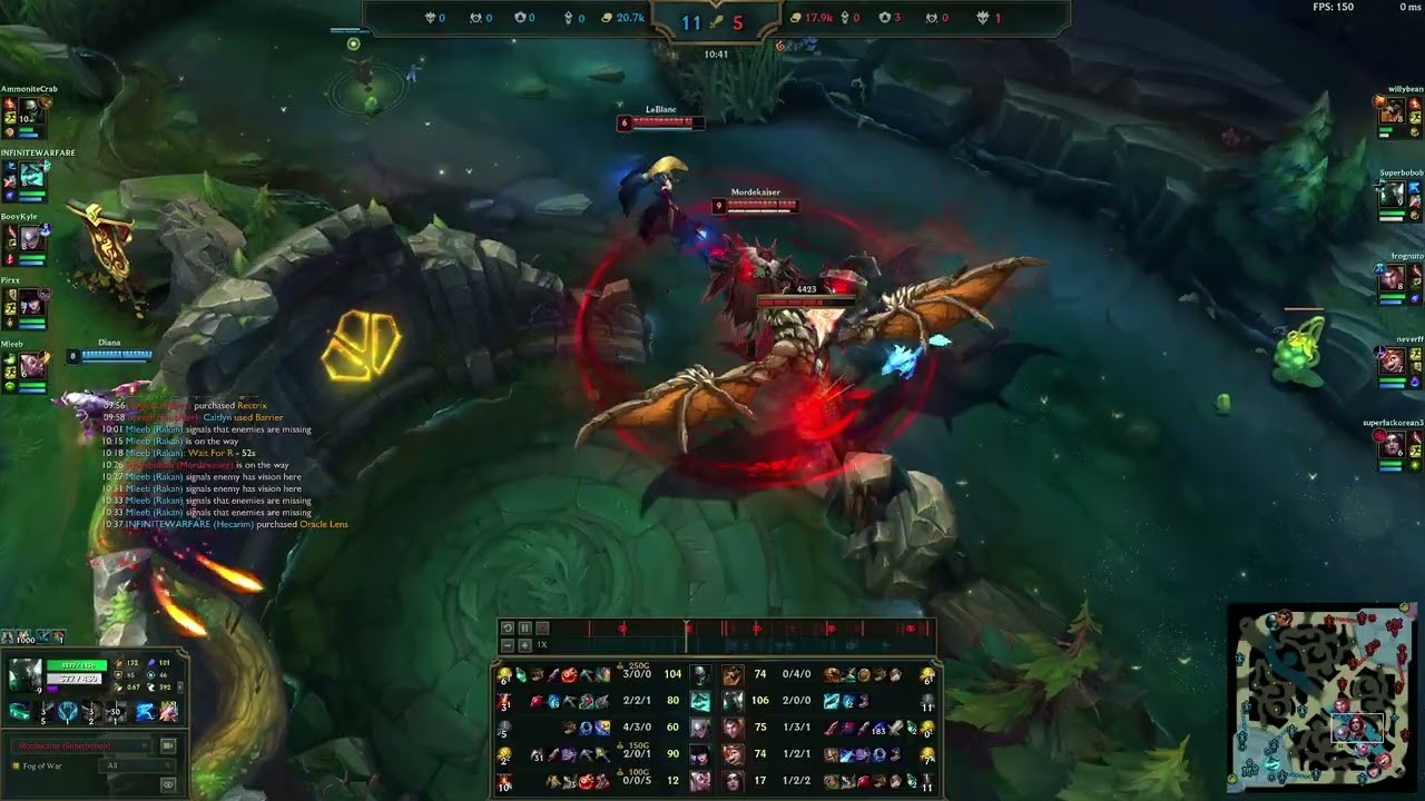 Mordekaiser vs Hecarim (Jungle). 8/3/10. NA Diamond. Victory