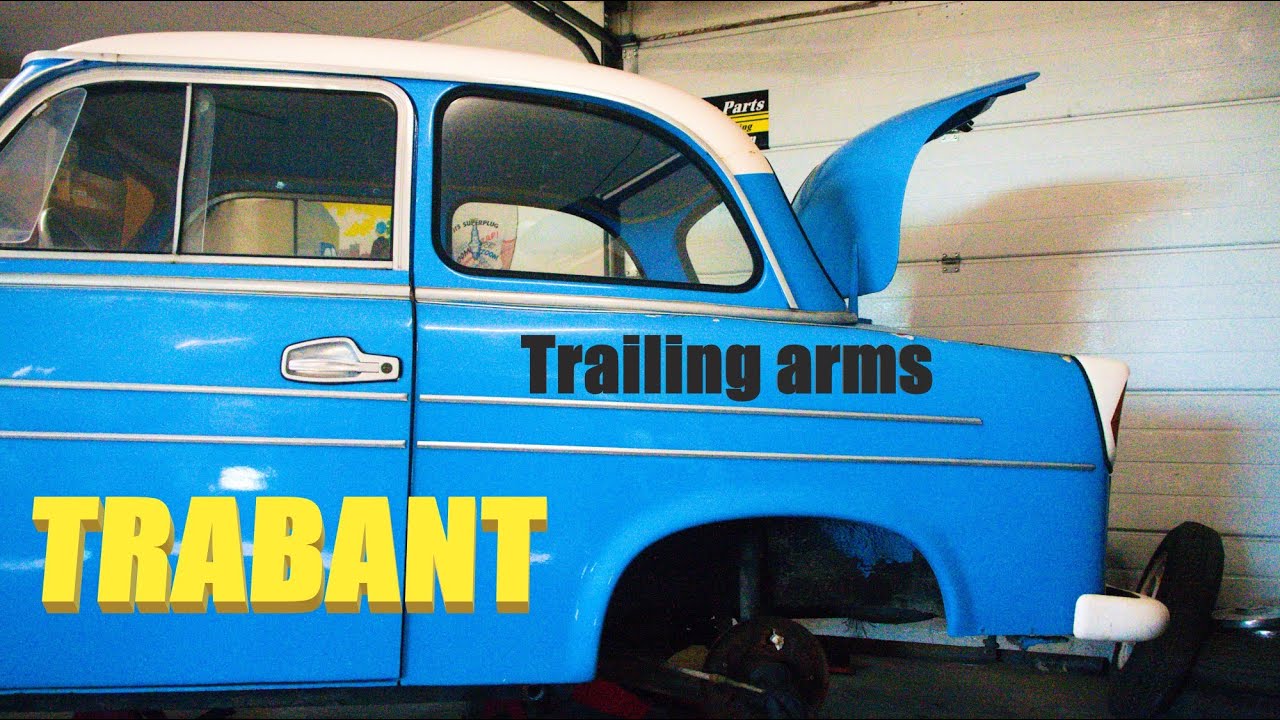Trabant P60 revival. The rear trailing arms.
