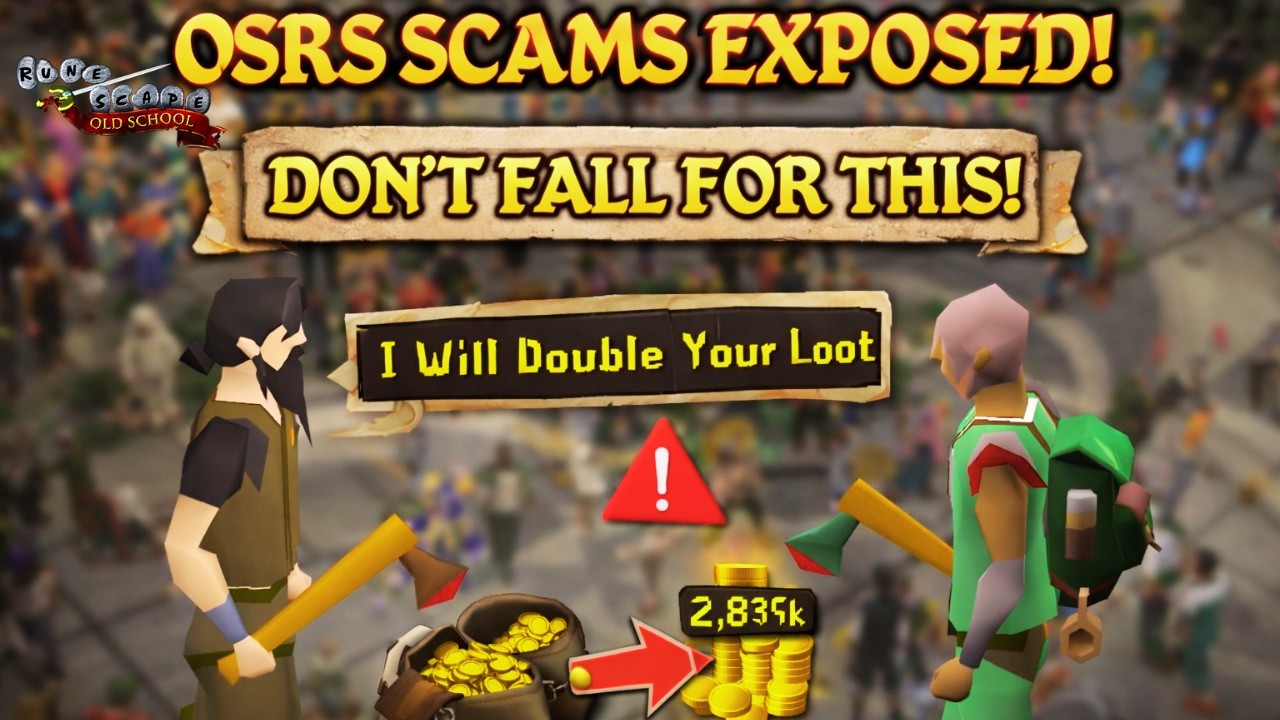 5 мошеннических схем в OSRS, которые опустошат ваш банковский счет | Не попадайтесь на них!