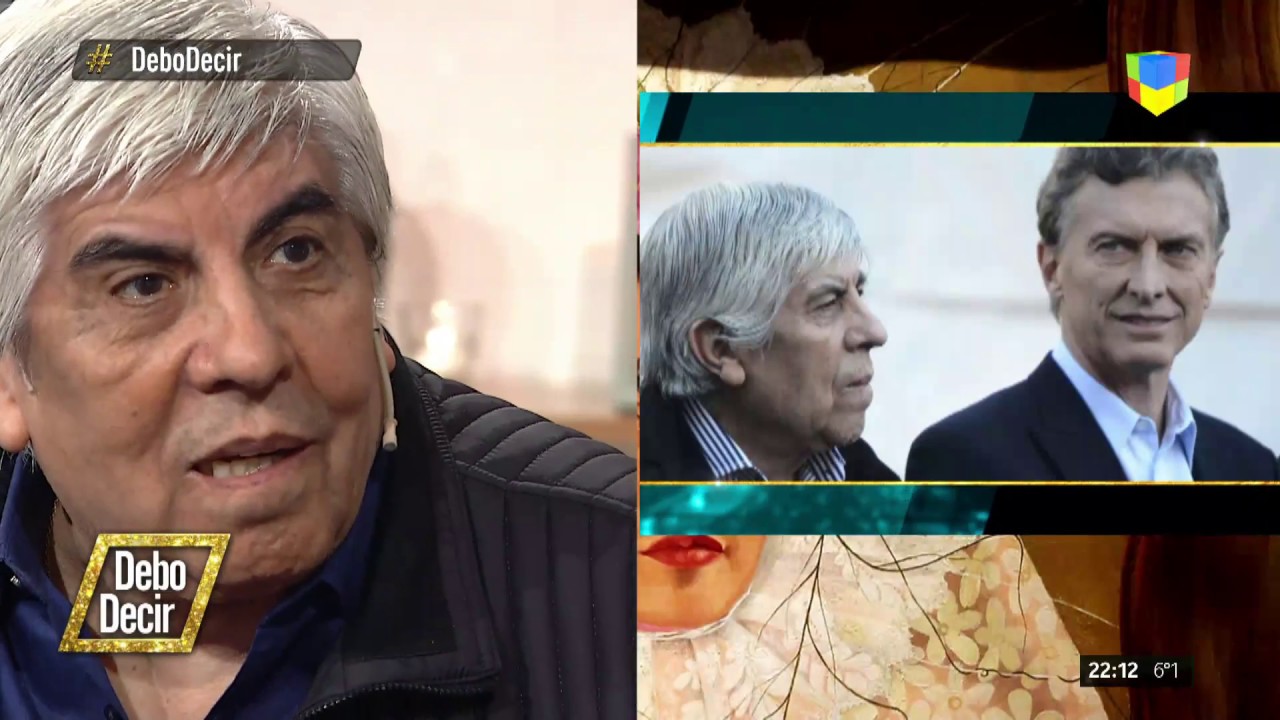 Hugo Moyano en Debo Decir: 