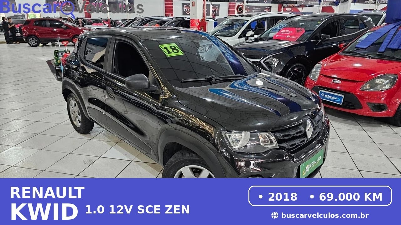 RENAULT KWID 1.0 12V SCE ZEN   à venda em São Caetano do Sul/SP - BuscarVeiculos.com.br