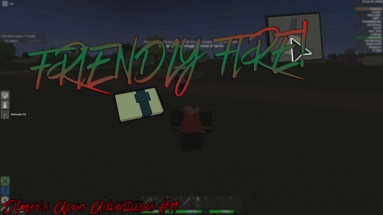 FRIENDLY FIRE! (Dimers Apoc Adventures #11)