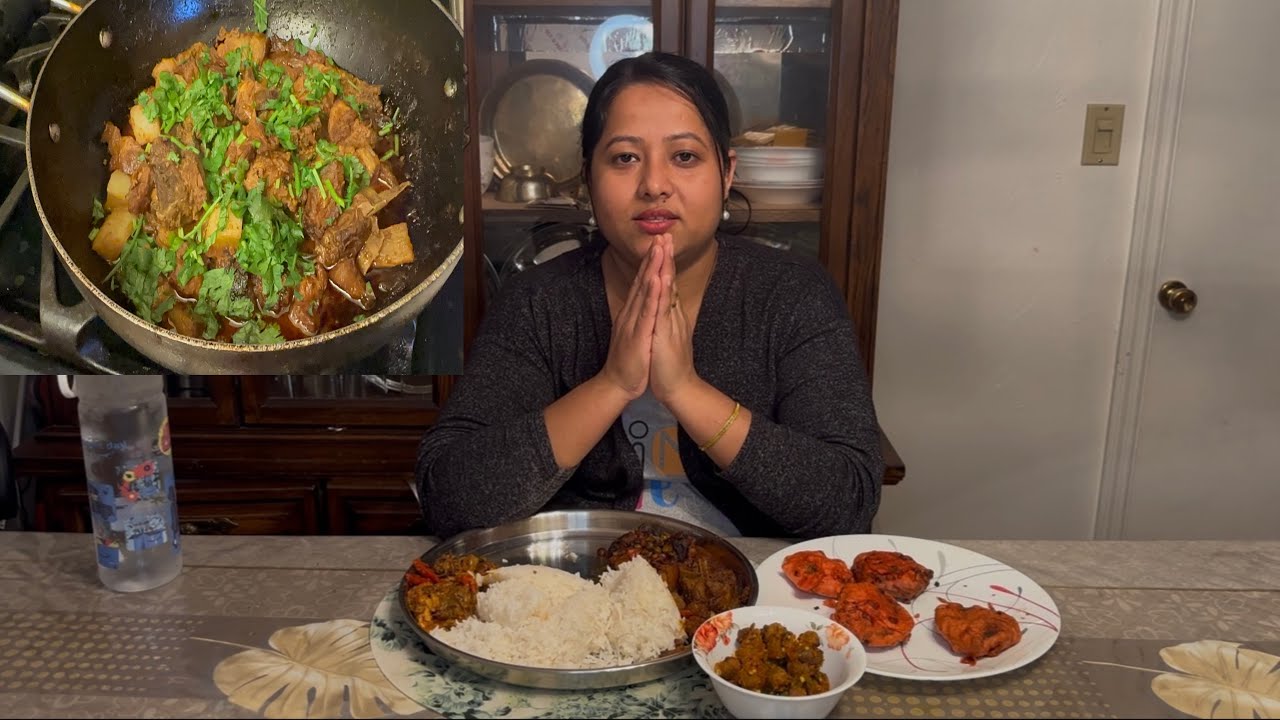 Dherai Din Pachi Khana With Sungur Ko Masu Ra Achar  Ko Sath Maa/Ma