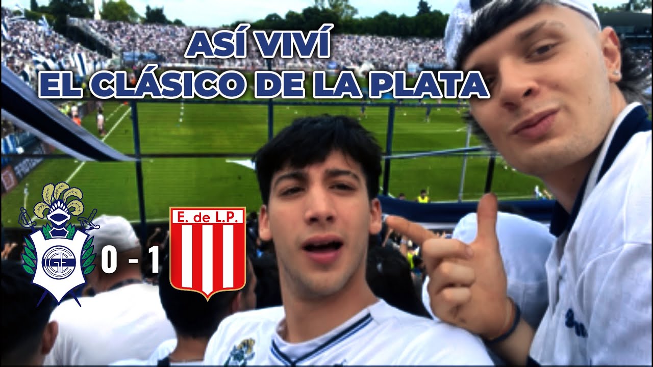 El CLASICO de LA PLATA desde la TRIBUNA II VLOG GIMNASIA LP 0 - 1 ESTUDIANTES LP