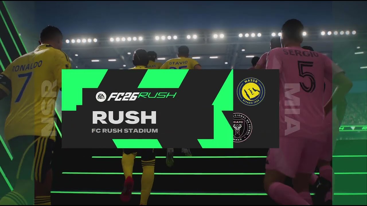 EA SPORTS FC 26 gameplay rush professional AI