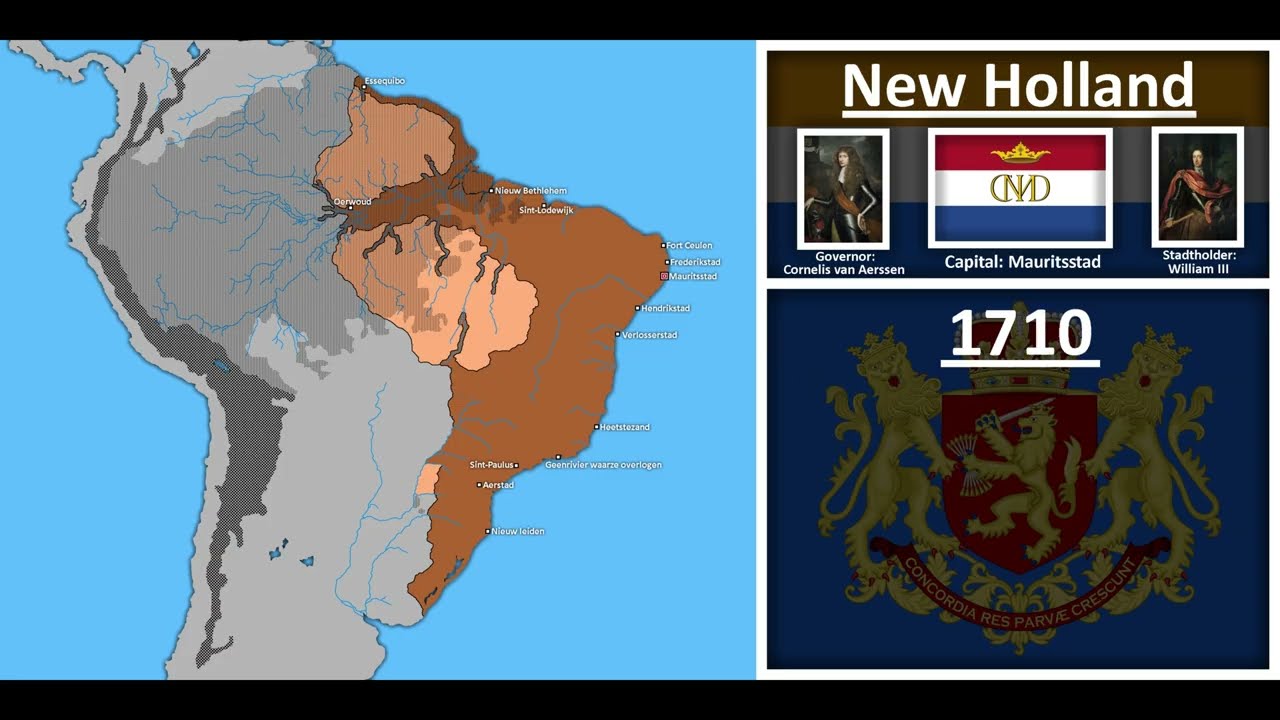 What if Brazil was Dutch? (1630-1800)
