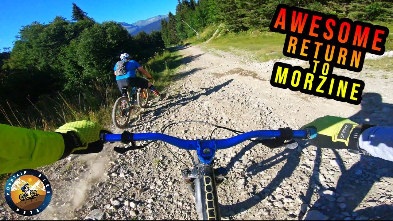 Retour Du Morzine // New route back to Morzine from Les Gets