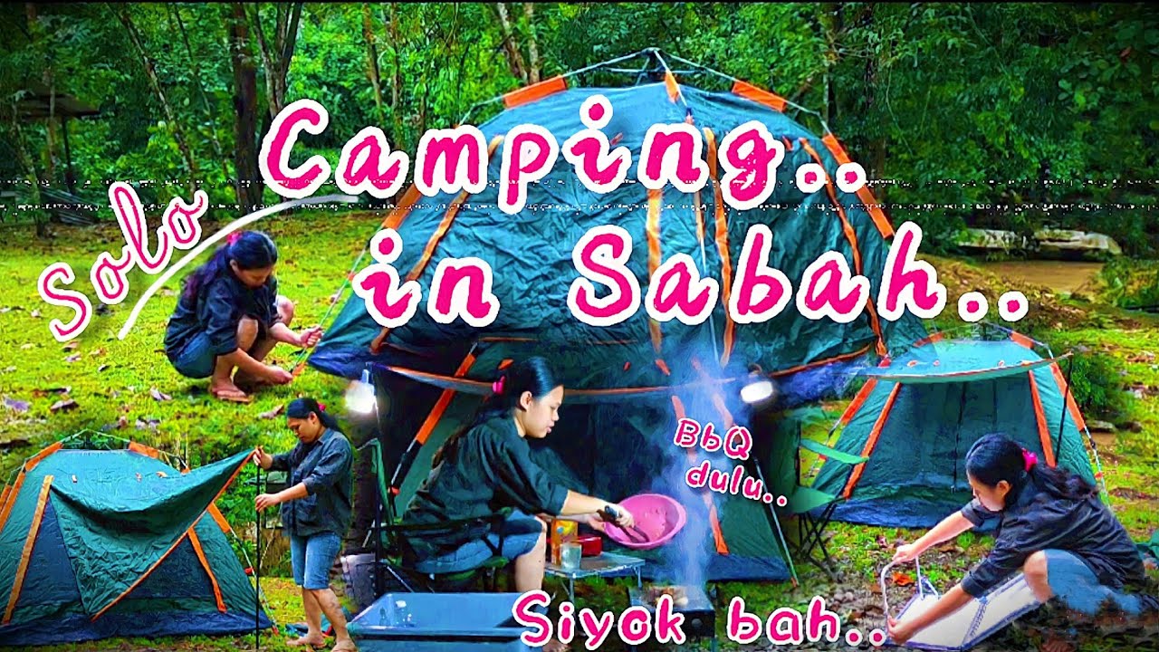 My first Solo Camping..with 