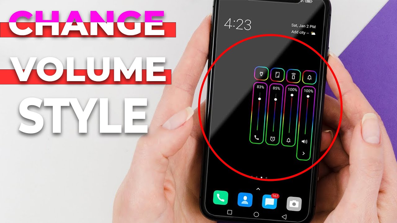 RGB Volume Styles - Customize your Volume Panel Slider 2021