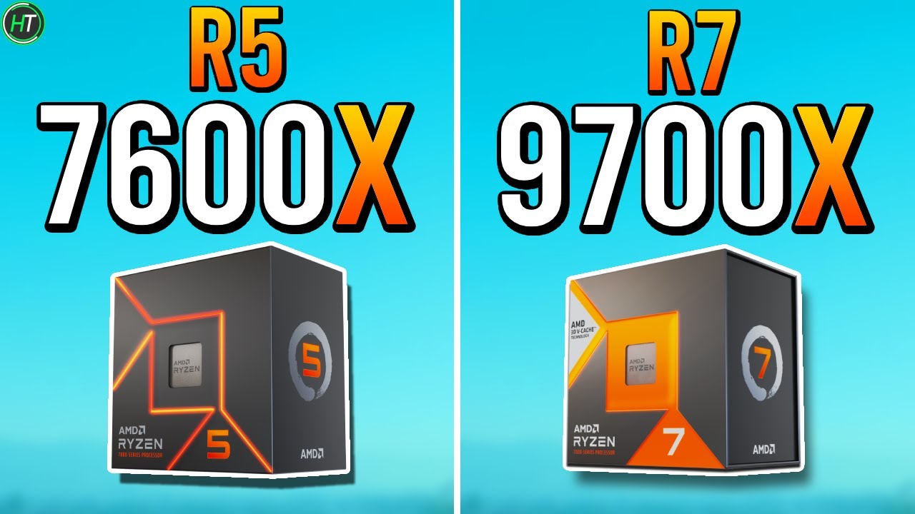 R5 7600X vs R7 9700X  -  Insane Upgrade?!