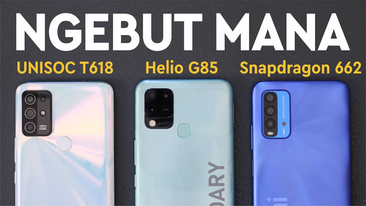 CHIP BARU OVERPOWER 🔥 UNISOC T618 vs MediaTek Helio G85 vs Snapdragon 662