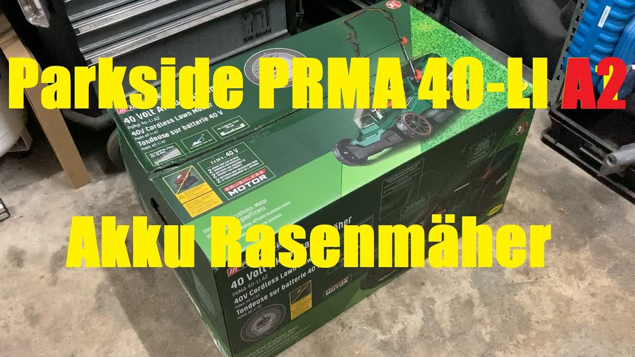 Parkside PRMA 40-Li A2 Akku Rasenmäher