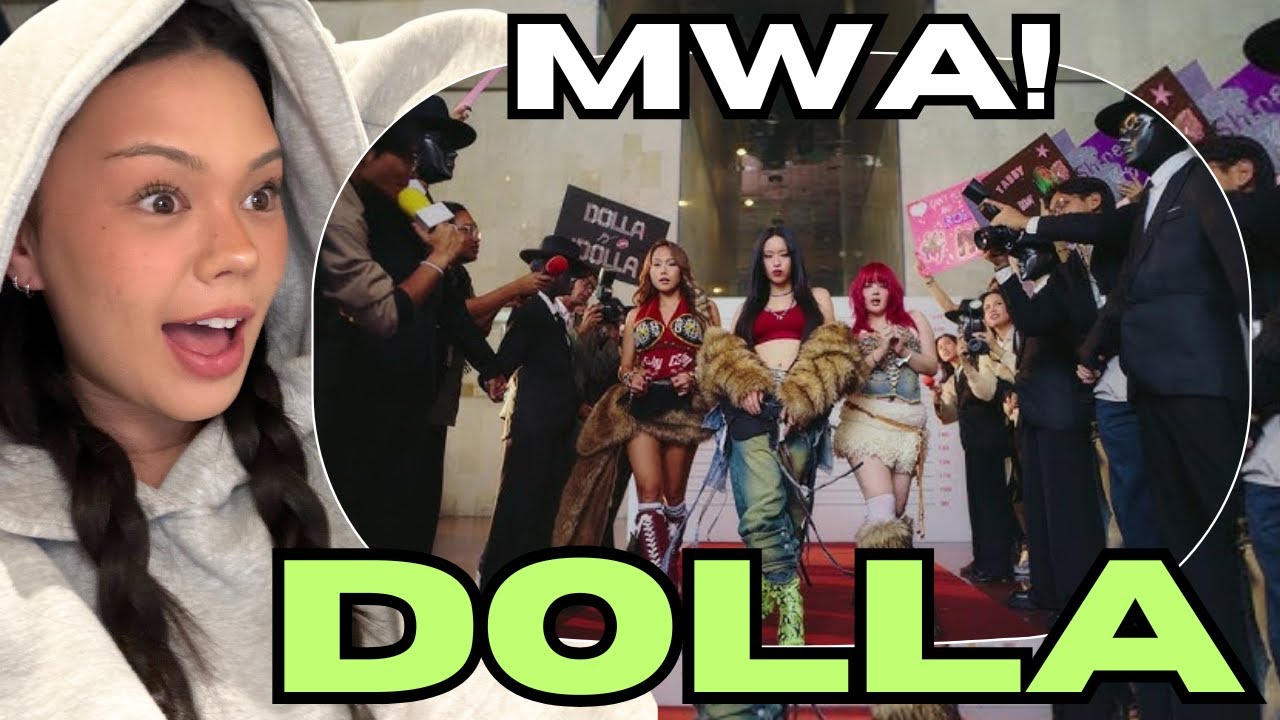 DOLLA - MWA! Official Music Video REACTION | ok charlies angels