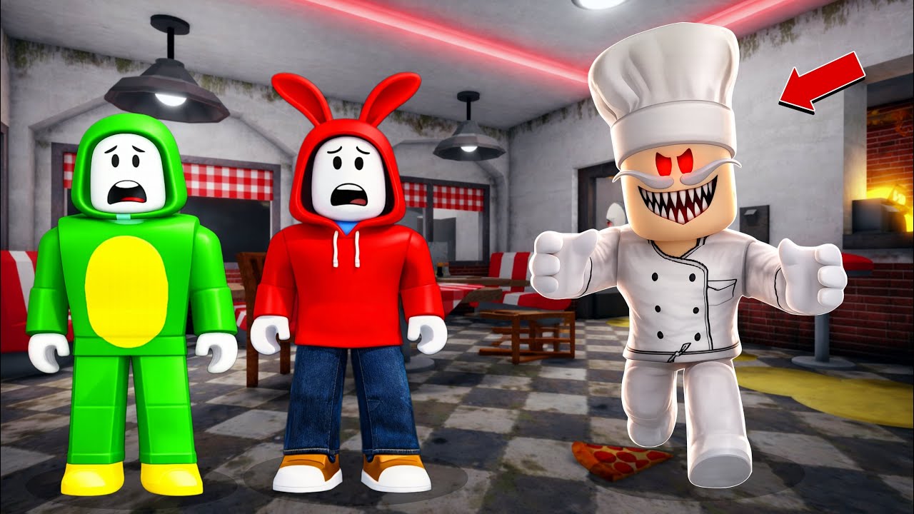 ESCAPING SCARY PAPA PIZZA PIZZERIA! | Mikey & JJ Roblox