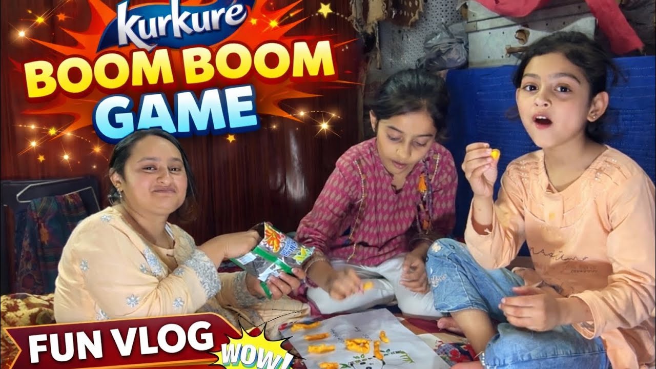 Struggling Mother 2026 | Bachon Ki Choti Khushiyan – Kurkure Boom Boom Game Fun Vlog 🥹💛