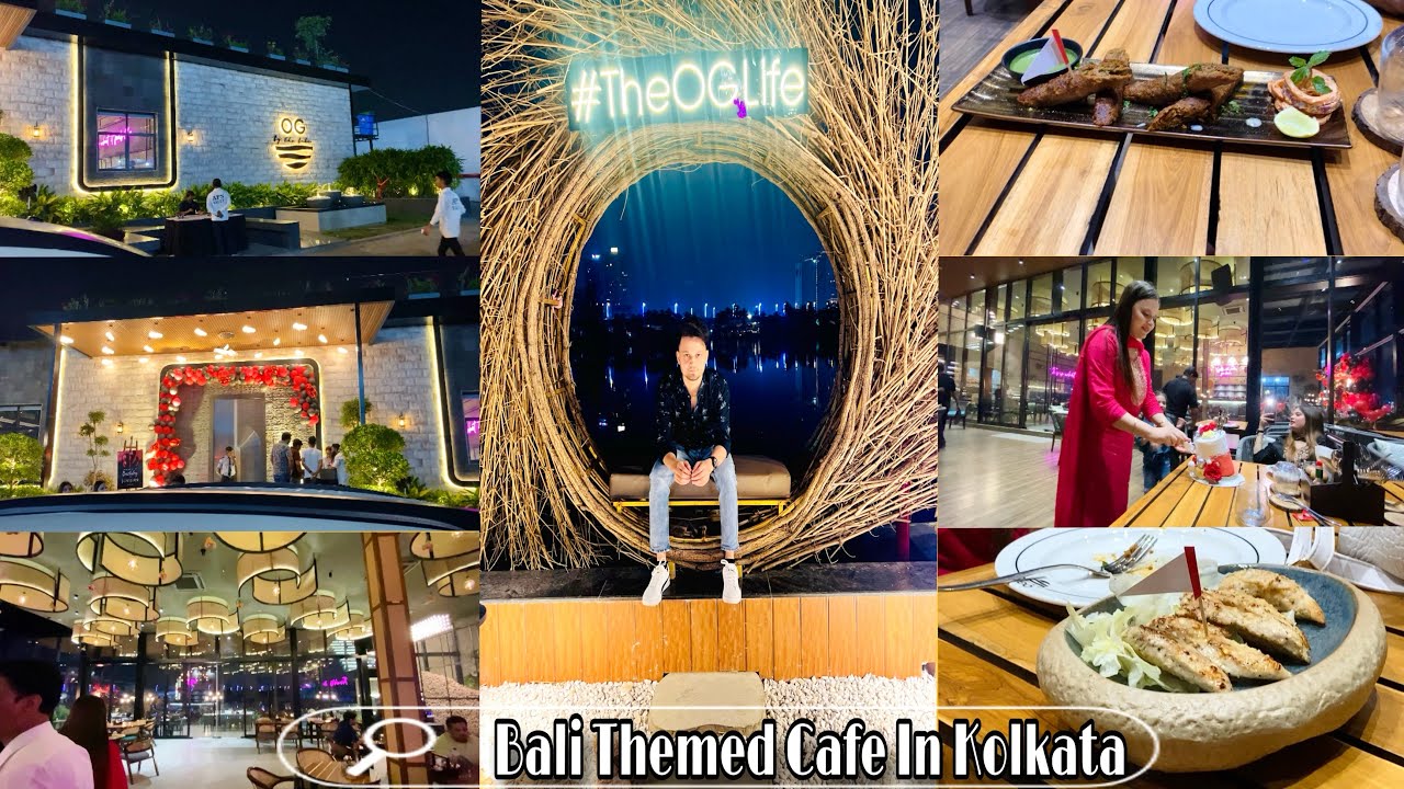 Kolkata First Bali Themed Cafe In Kolkata | OG By The Lake | Lake View Cafe | Jn_Vlog |
