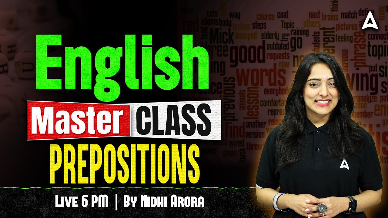 English For Teaching Exams| Prepositions English Grammar | English TGT Class By Nidhi Mam