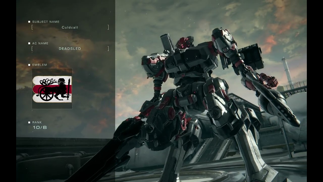 B-Ranked Arena  - Armored Core 6 Classic Tank - Radeon Pro V620/VKD3D