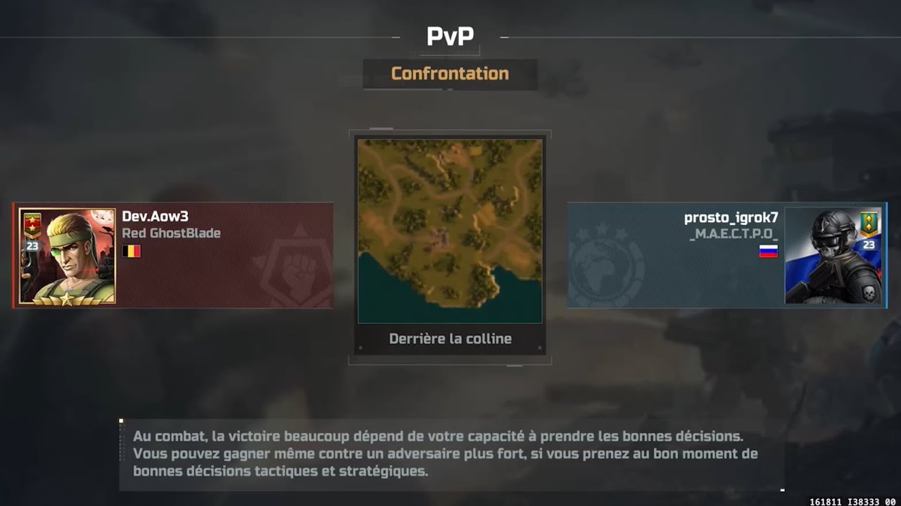 Art Of War 3 • Confrontation (1Vs1)