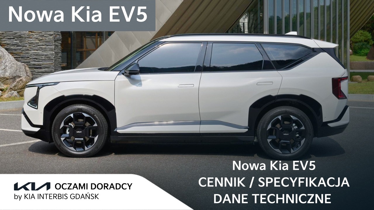 Już jest! Nowa Kia EV5! CENY / Dane Techniczne / wyposażenie / dostępność