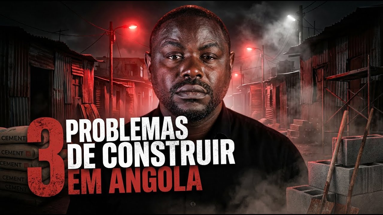 OS 3 MAIORES PROBLEMAS PARA QUEM CONSTRÓI EM ANGOLA HOJE