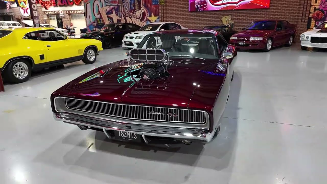 SEVEN82MOTORS SOLD! December 7th Auction - 1968 Dodge Charger Summernats Grand Champion Winner