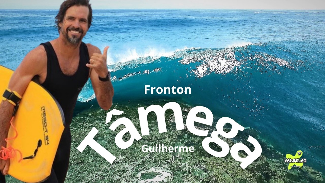 Guilherme Tâmega en El Frontón | 6x Campeón Mundial – 4 Olas en Drone