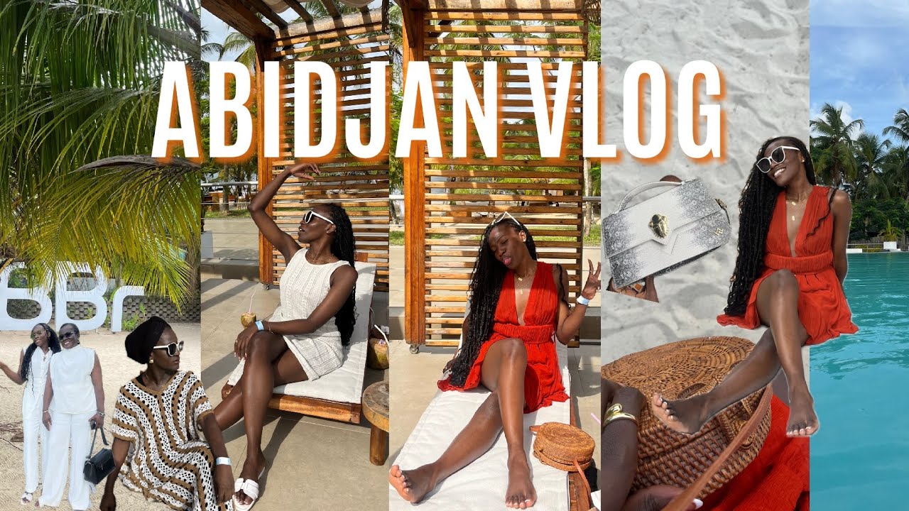 VLOG ABIDJAN PT2 🇨🇮| BEACH RESORT+ STAYCATION EN FAMILLE+ MARQUES IVOIRIENNES| Maya Ohomon