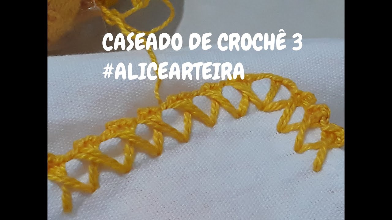 CASEADO DE CROCHÊ 3 #ALICEARTEIRA