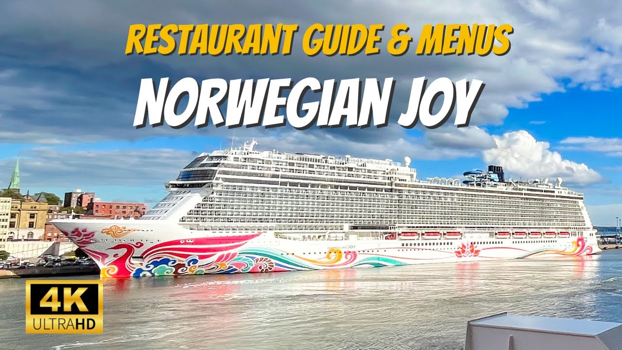 Путеводитель по ресторанам Norwegian Joy Tour, меню, фотографии блюд и ресторанов | NCL Joy Food ...