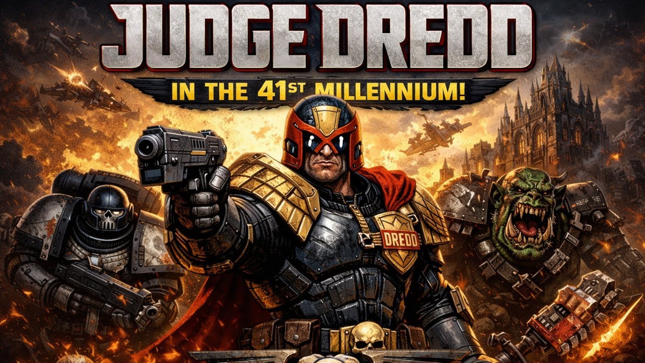 What If Judge Dredd Entered Warhammer 40K