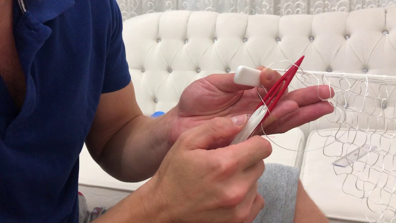 serpme ağ tek ve çift düğüm nasıl atılır