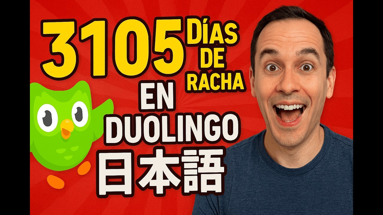 3105 Días de Racha - Duolingo - Japonés