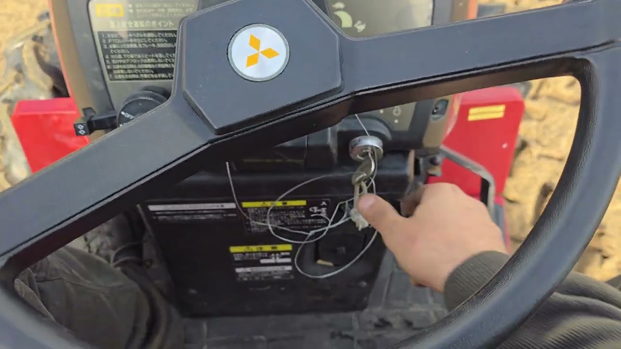 Jak działa system Quick Turn w Japońskich ciągnikach na podstawie Mitsubishi MT205